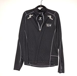Mountain hardware long sleeve reflective top Sz S